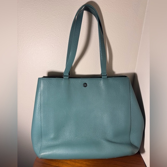 Dagne Dover Teal Tote Bag - Picture 1 of 11